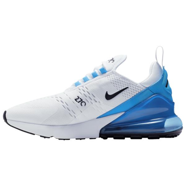 Nike Futócipő Férfi Air Max 270 Fekete/Fehér/Kék/Platina,EXU84593